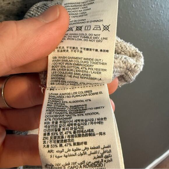 Super Dry Orange Label Zip Up Hoodie Size L - Picture 8 of 9